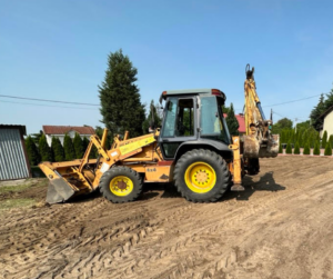 koparka koparko-ładowarka wynajem TireFix